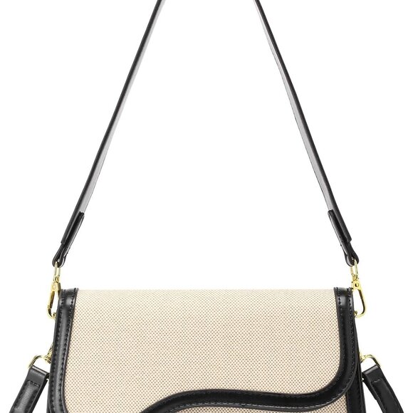 Vegan Leather Crossbody Bag for Women with Dual Styles and Large Capacity - Picture 1 of 6